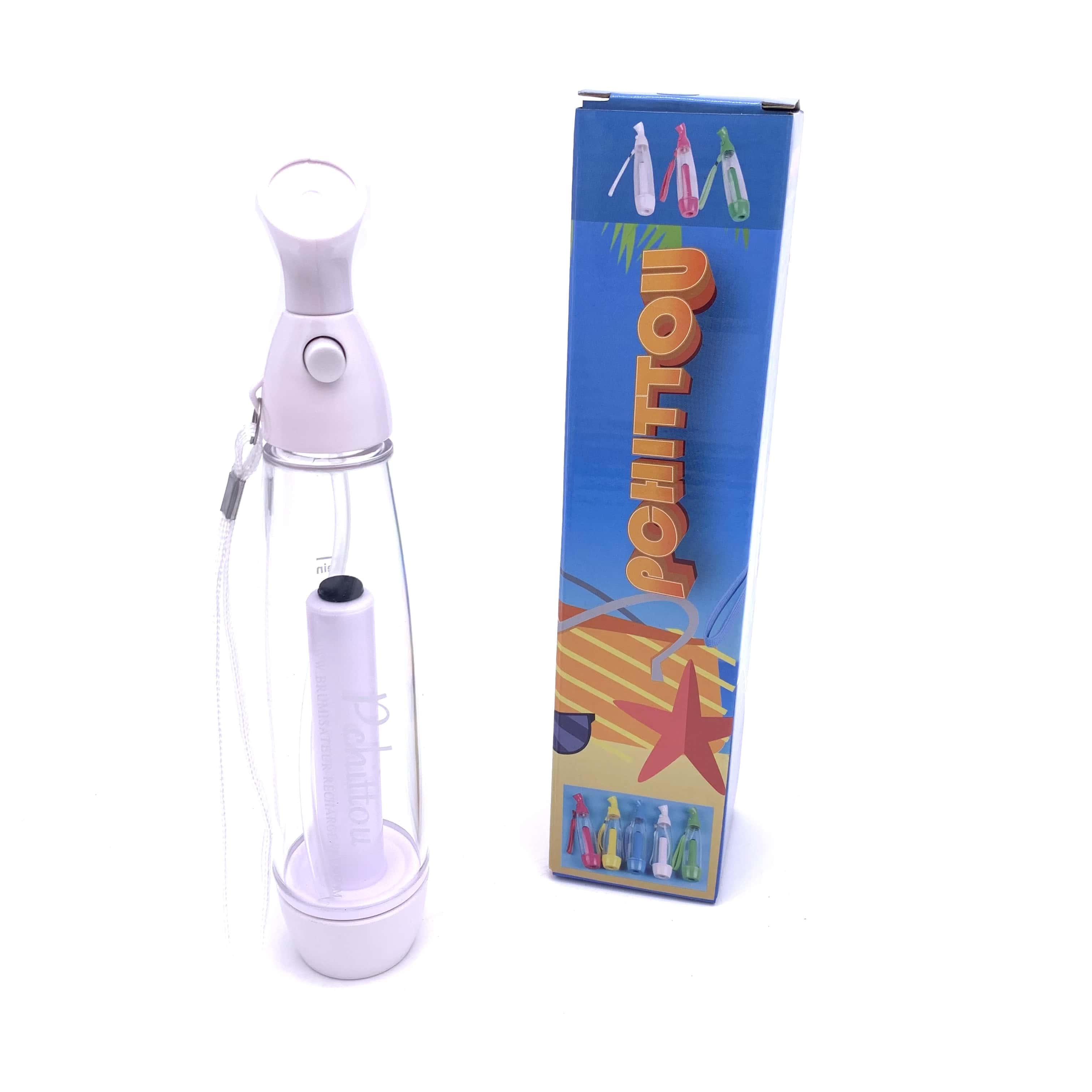 Brumisateur Rechargeable Blanc, Ecologique et Economique